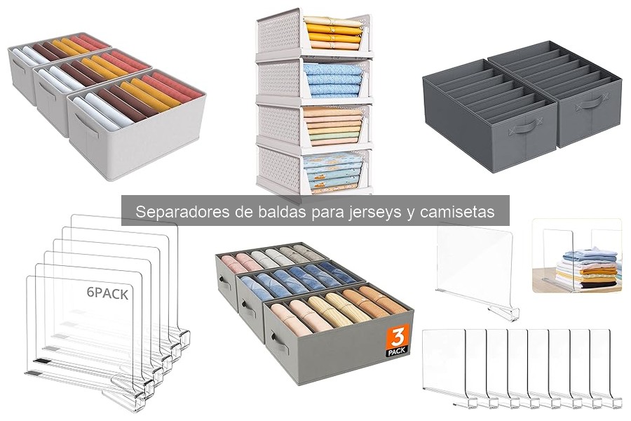 Comparativa: Separadores de baldas de plástico vs madera