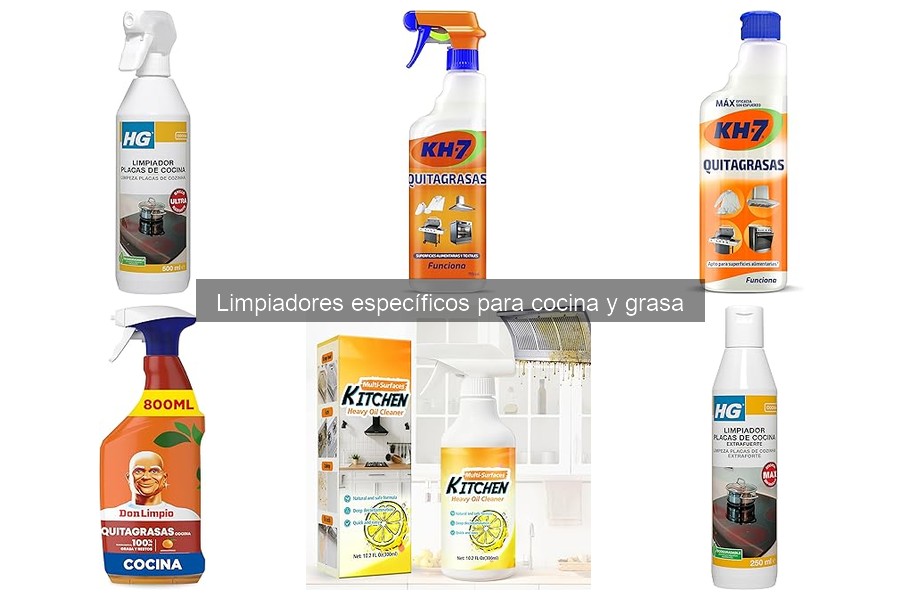 Compra limpiadores de cocina y grasa al mejor precio