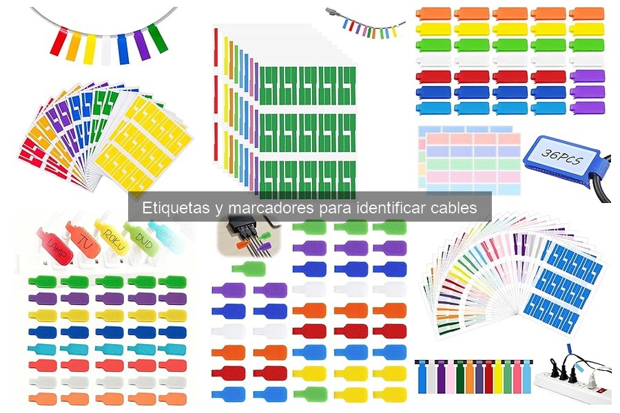 Consejos Efectivos para Etiquetar Cables y Organizar Tu Hogar