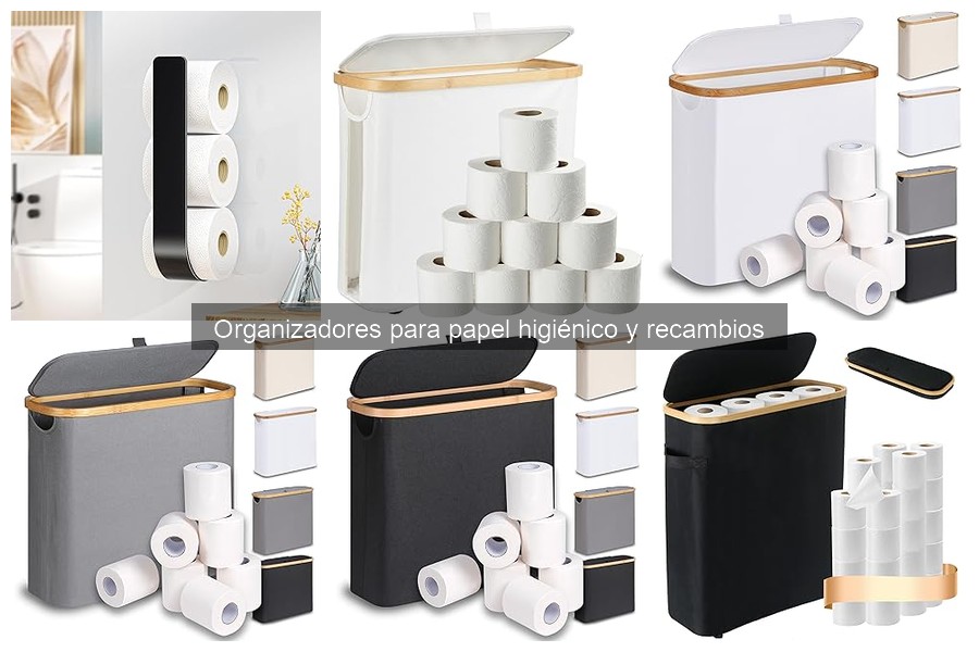 Consejos para Mantener Limpios los Organizadores de Papel Higiénico