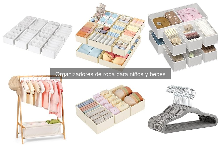 Consejos para Organizar Armarios de Niños y Bebés