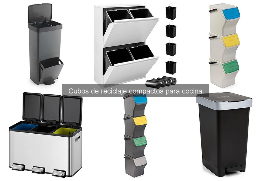 Cubos de Reciclaje Compactos para Cocina: Todo lo que Debes Saber