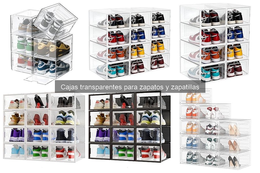 Cuidados y Mantenimiento de Cajas Transparentes para Zapatos