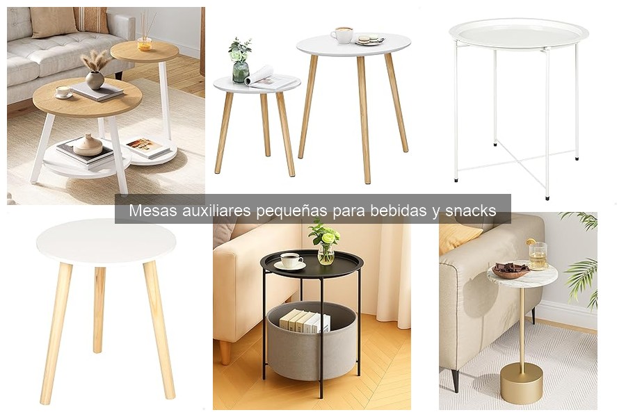 Cuidados y mantenimiento de mesas auxiliares pequeñas