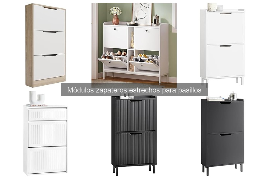 Descubre los Mejores Módulos Zapateros Estrechos para Pasillos