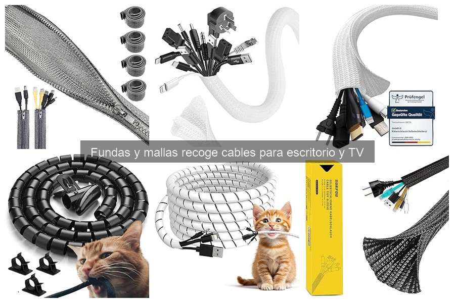 Dónde comprar fundas y mallas recoge cables a buen precio