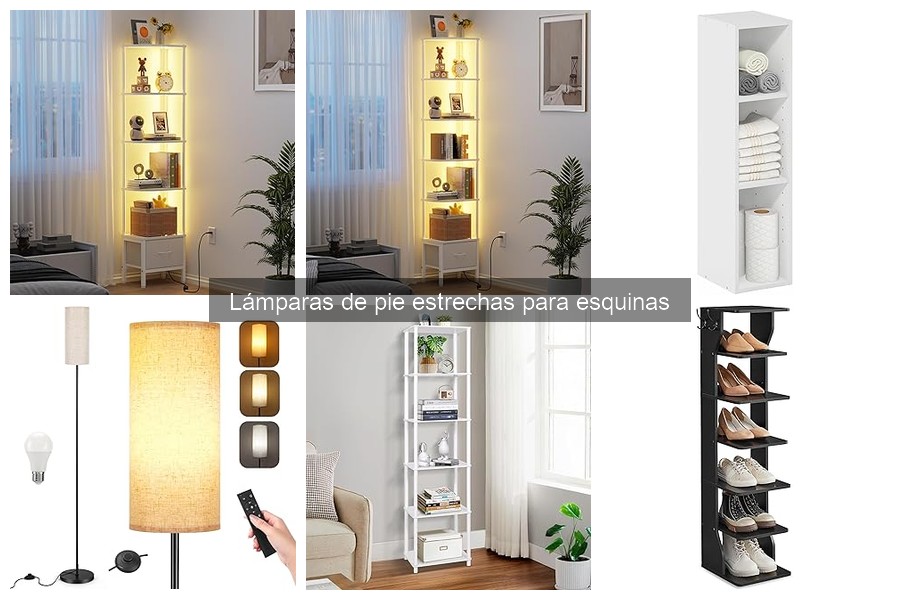 Dónde comprar lámparas de pie estrechas: tiendas y precios