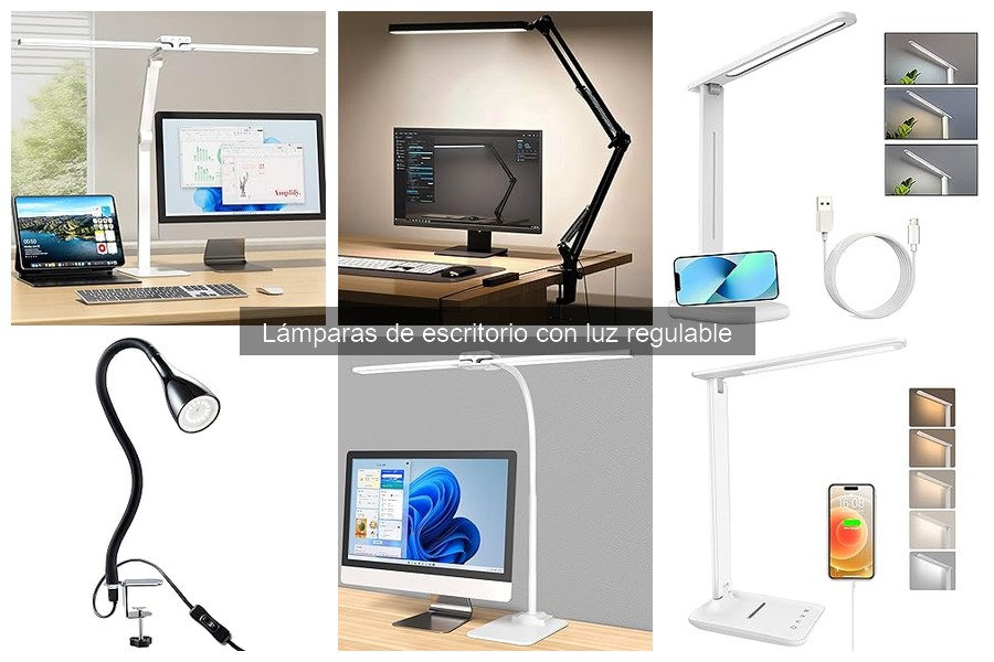 Dónde comprar las mejores lámparas de escritorio regulables