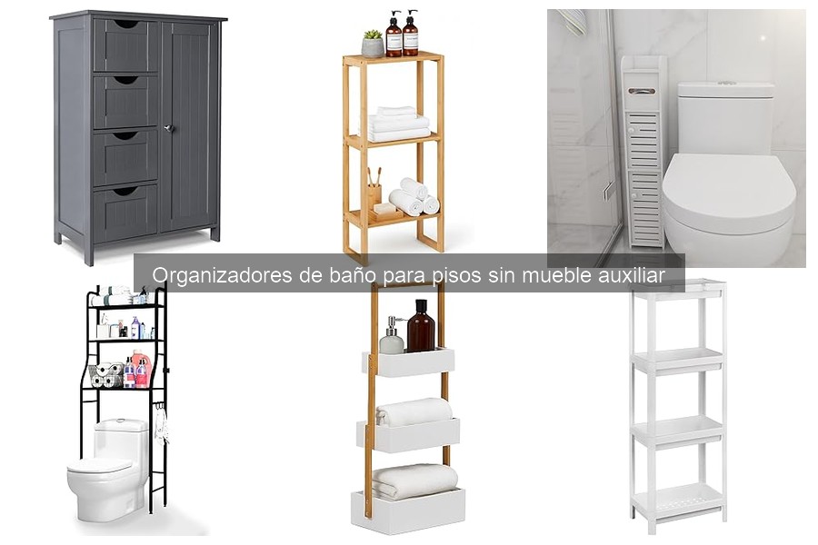 Dónde comprar organizadores de baño económicos y funcionales