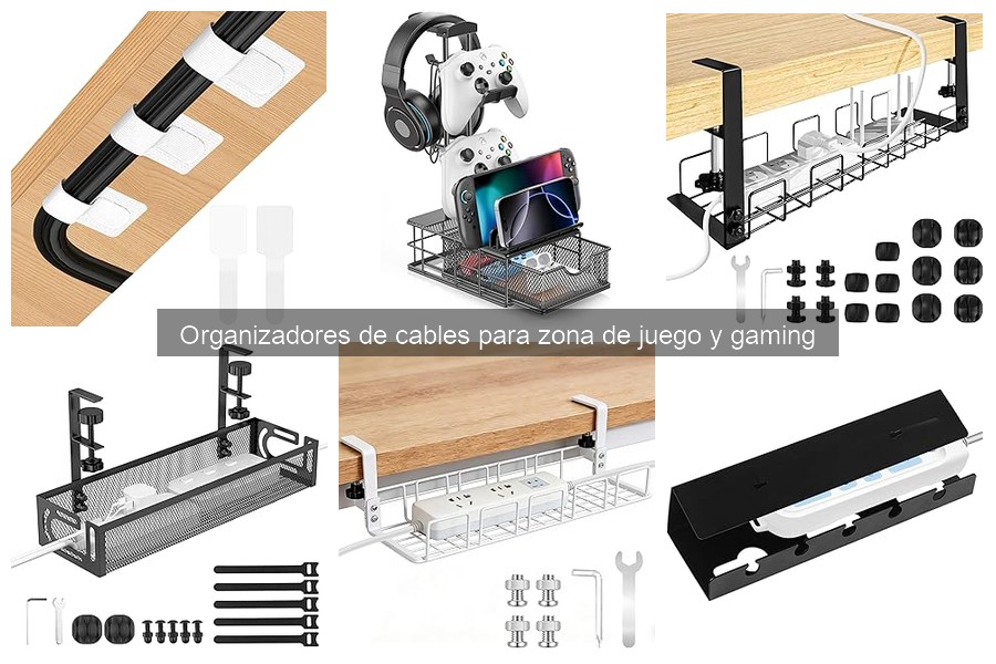 Dónde comprar organizadores de cables para tu gaming setup