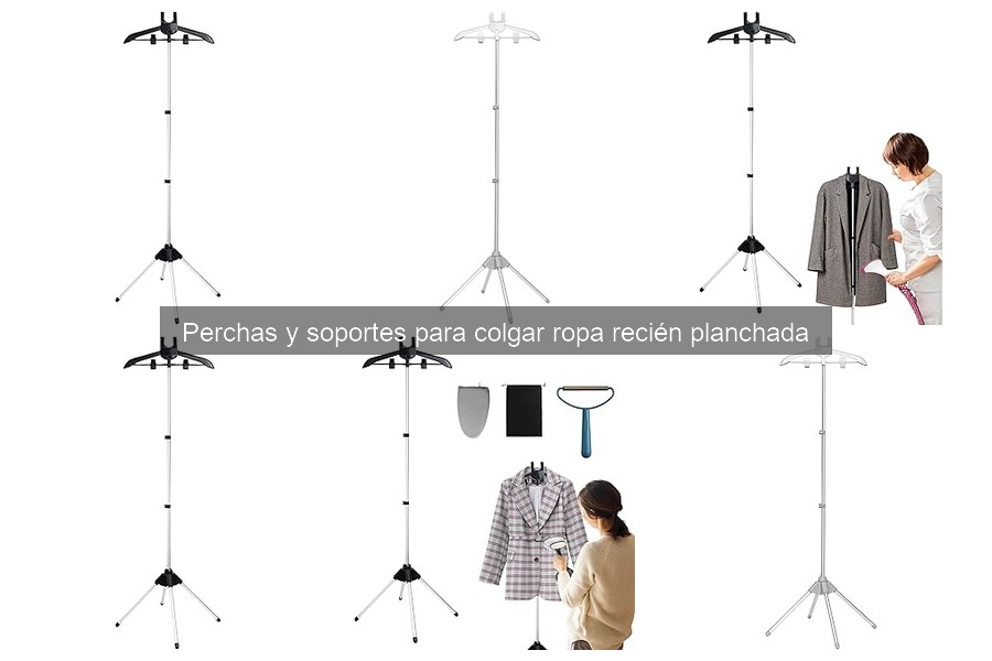Dónde comprar perchas y soportes para colgar ropa recién planchada