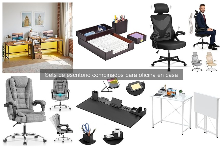 Dónde comprar sets de escritorio combinados a buen precio