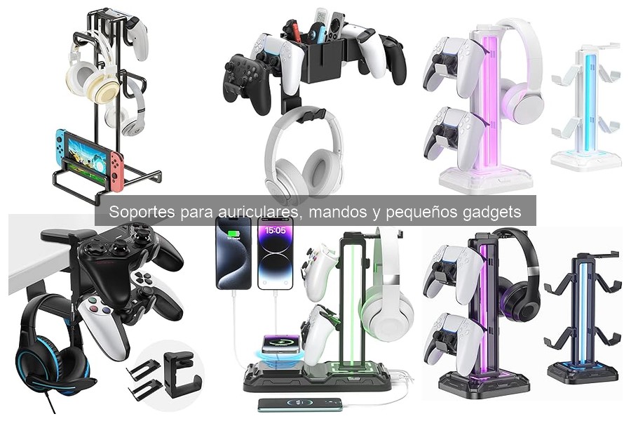 Dónde comprar soportes para auriculares y mandos al mejor precio