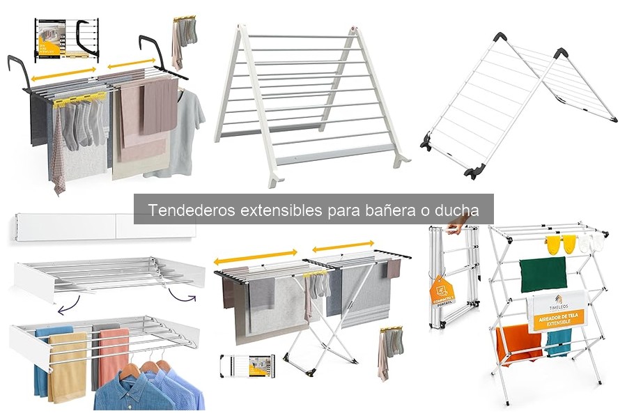 Dónde comprar tendedero extensible para bañera o ducha