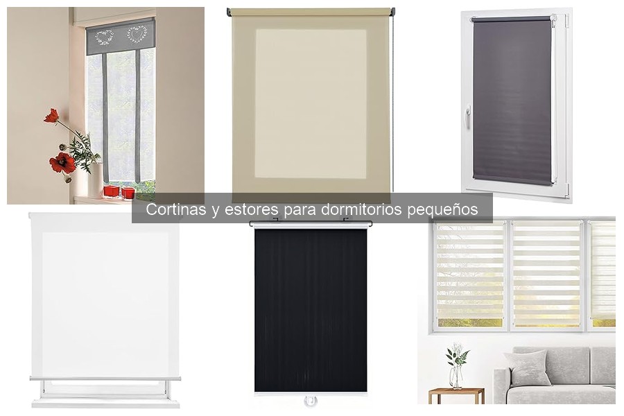 Errores al elegir cortinas para dormitorios pequeños