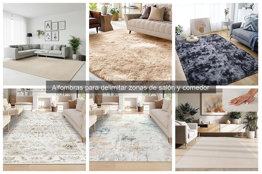 Errores al usar alfombras para delimitar zonas en tu hogar