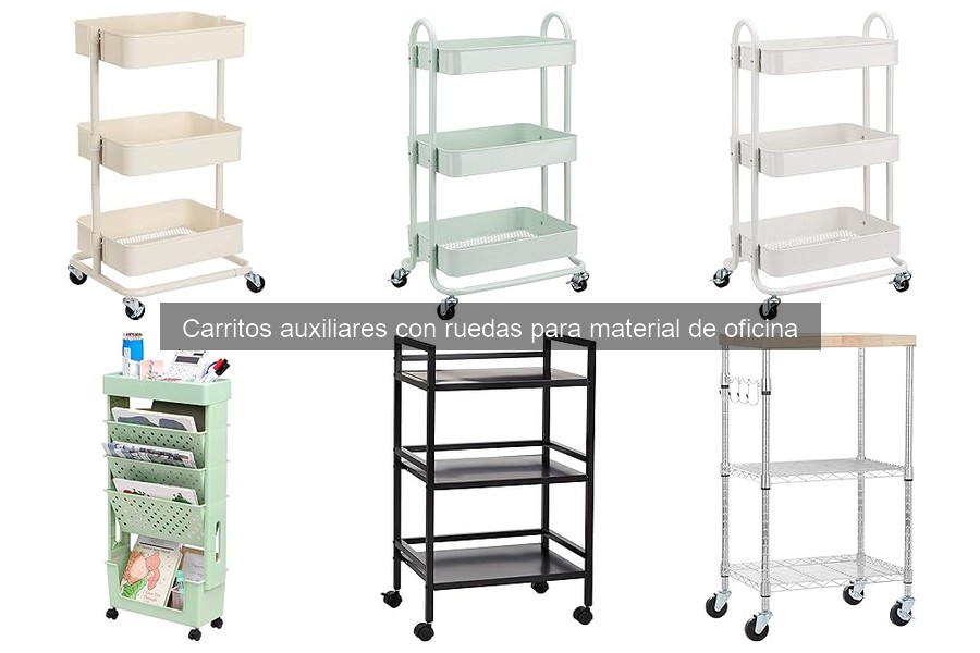 Errores comunes al elegir carritos auxiliares para oficina