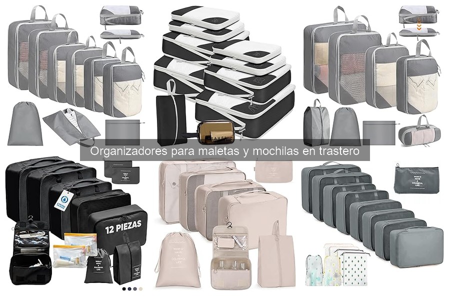 Errores comunes al elegir organizadores para maletas y mochilas