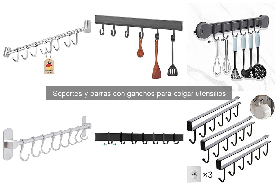 Errores comunes al elegir soportes y ganchos de cocina