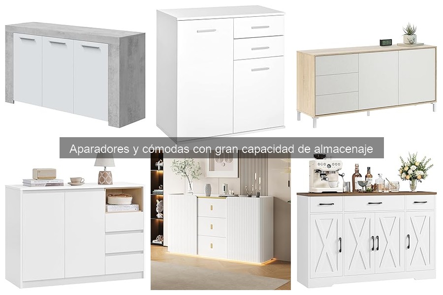 Errores comunes al elegir un aparador para espacios pequeños