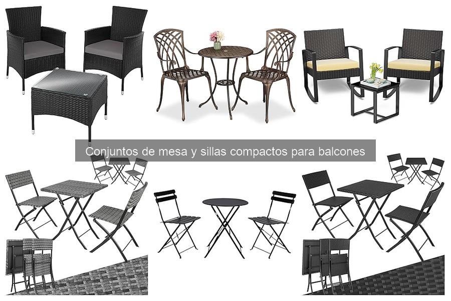 Errores comunes al instalar mesas y sillas en balcones