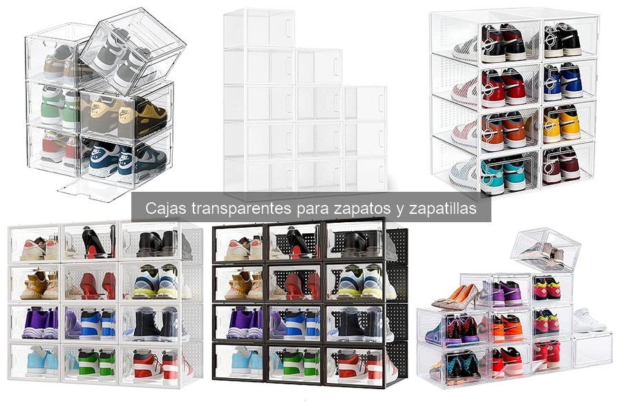 Errores comunes al usar cajas transparentes para zapatos
