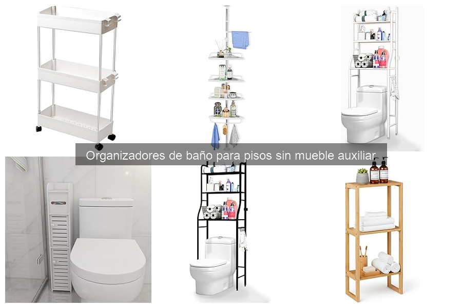 Errores comunes al usar organizadores de baño en pisos pequeños