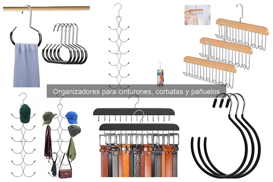 Errores comunes al usar organizadores de cinturones y corbatas