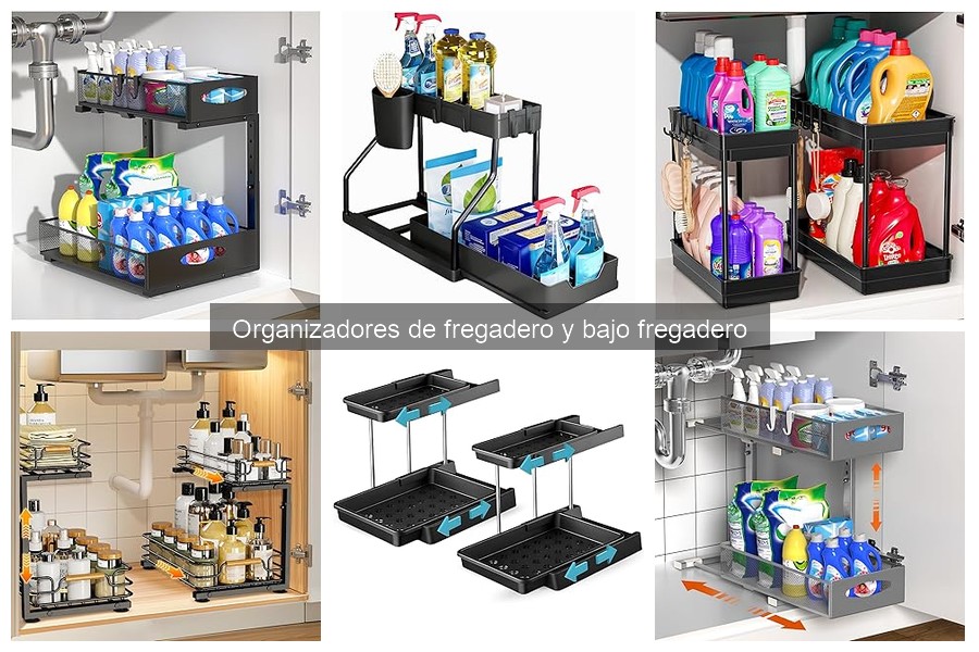 Errores comunes al usar organizadores de fregadero