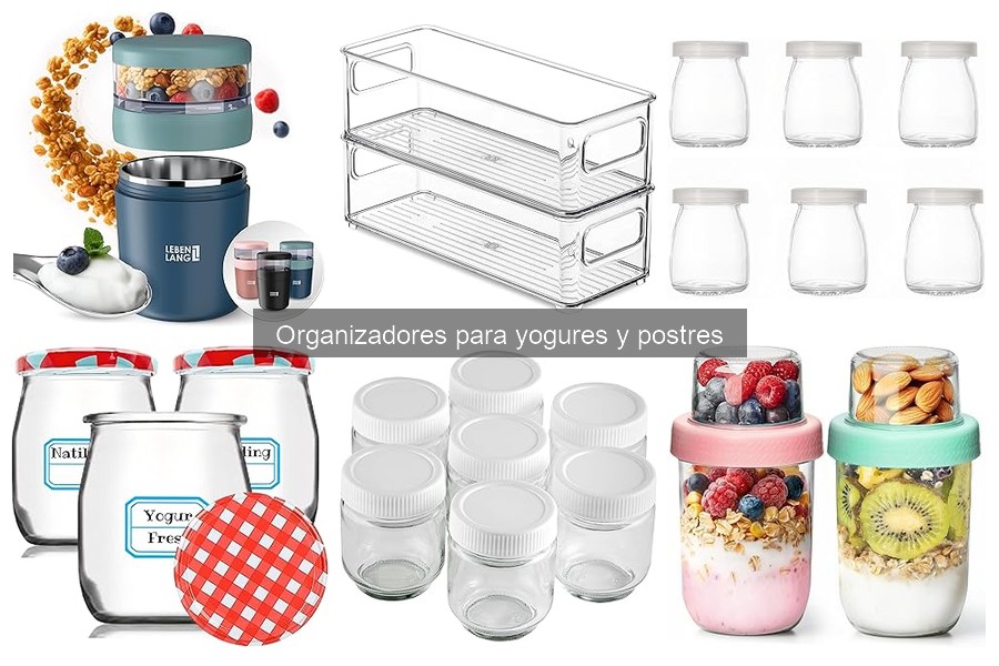 Errores comunes al usar organizadores para yogures y postres