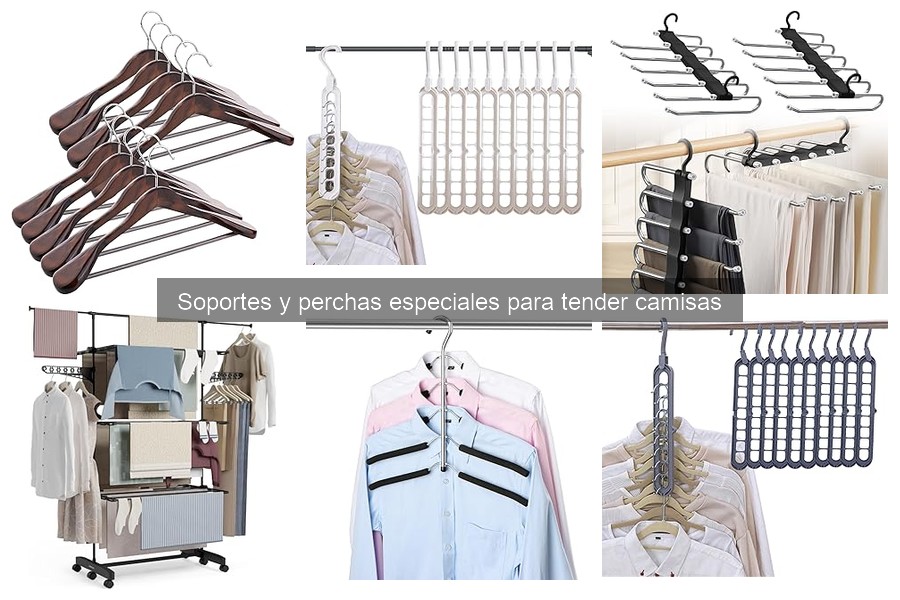 Errores comunes al usar perchas y soportes para camisas