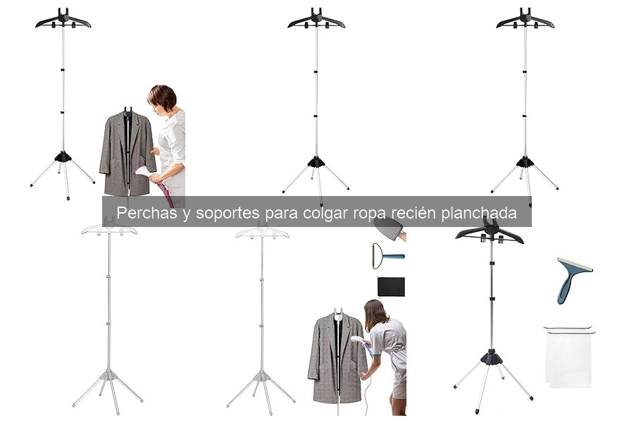 Errores comunes al usar perchas y soportes para ropa planchada