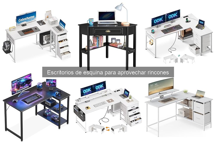 Escritorios de esquina multifuncionales: ¿valen la pena?