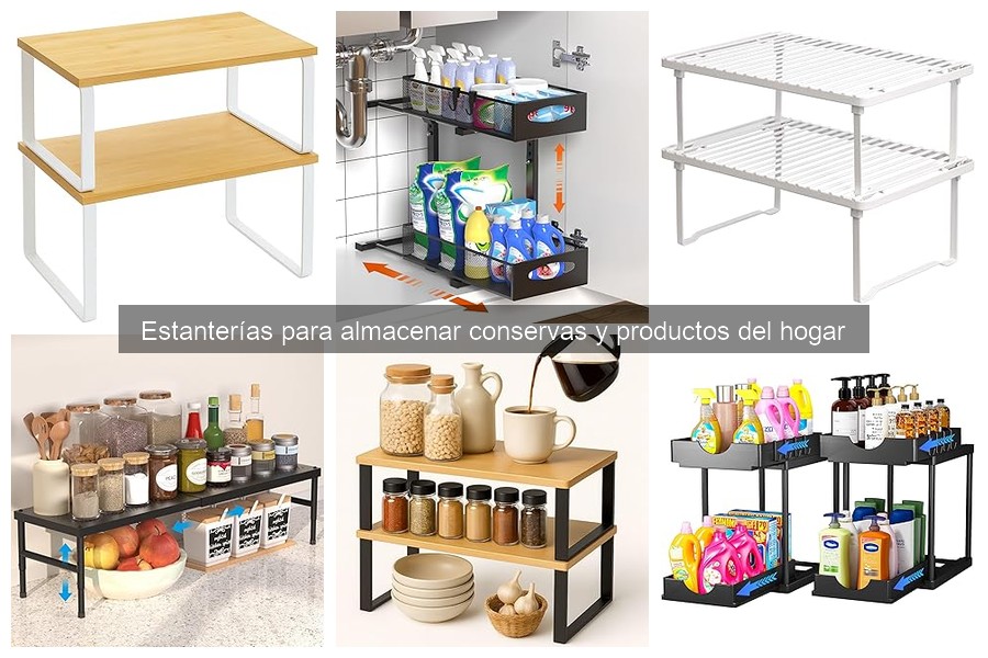 Estanterías para conservas: Dónde comprarlas baratas