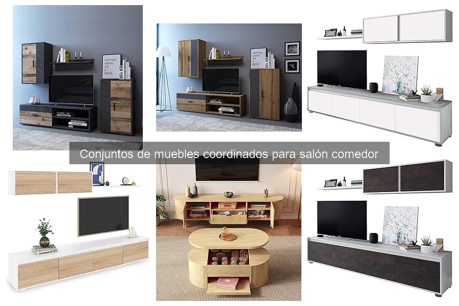 Estilos de conjuntos de muebles coordinados para tu hogar