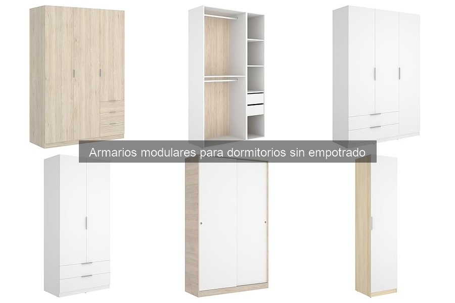 Estilos de decoración para armarios modulares en dormitorios