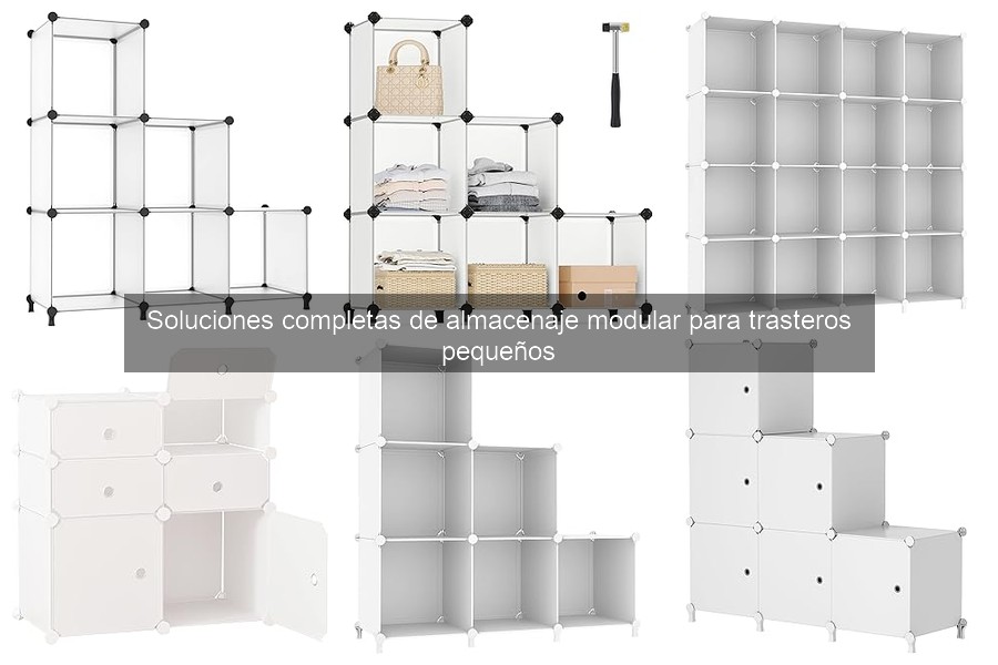Estilos de diseño en almacenaje modular para trasteros