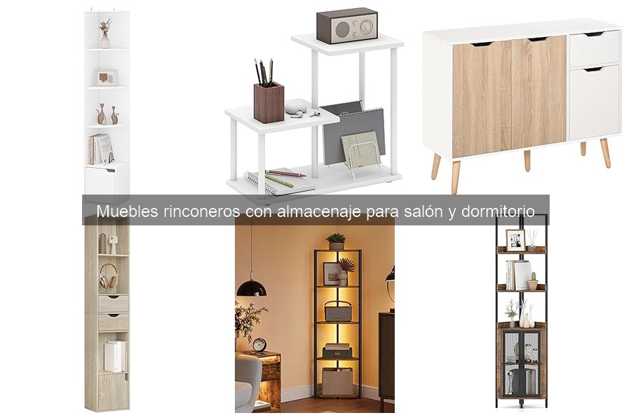 Estilos decorativos ideales para muebles rinconeros