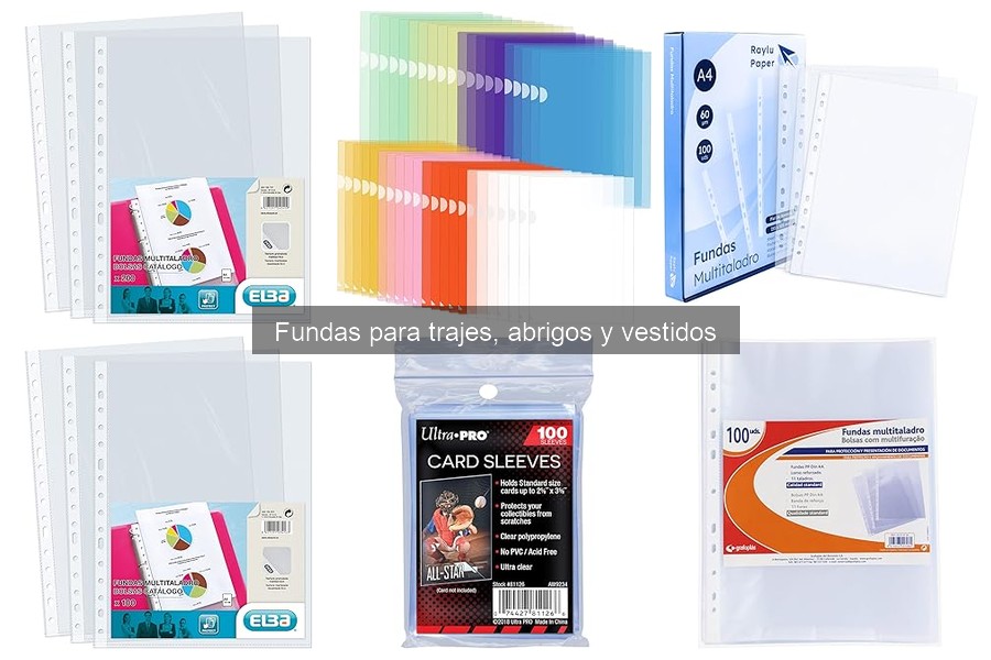 ** Fundas para Trajes: ¿Qué Son y Cómo Usarlas Efectivamente?