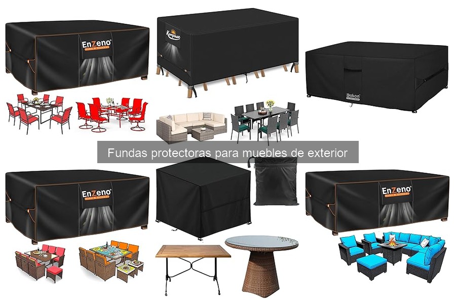 Fundas Protectores Personalizables para Muebles de Exterior