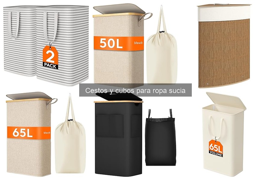 Guía de compra de cestos para ropa sucia