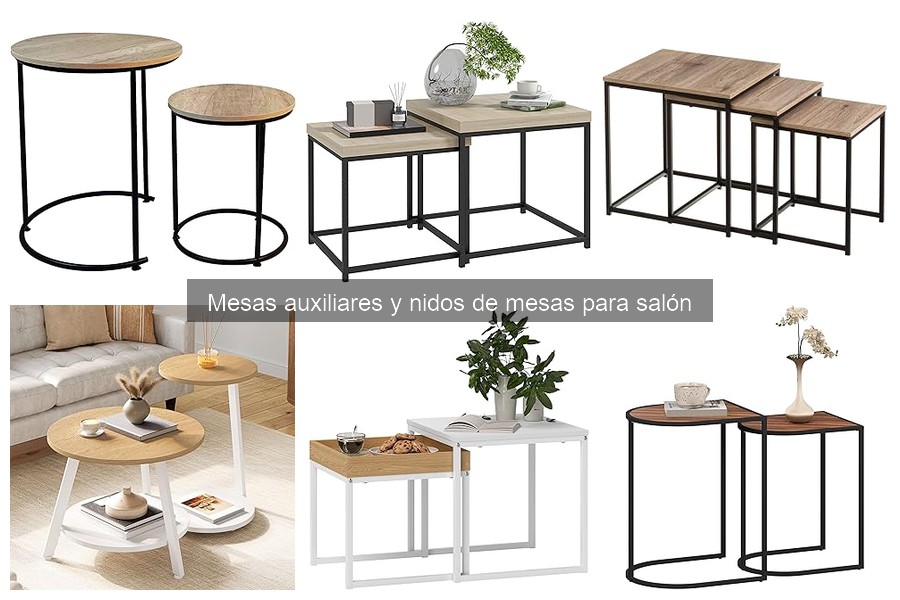 Guía de compra de mesas nido para salón y comedor
