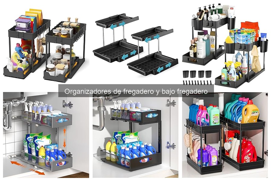 Guía de compra de organizadores de fregadero eficaces