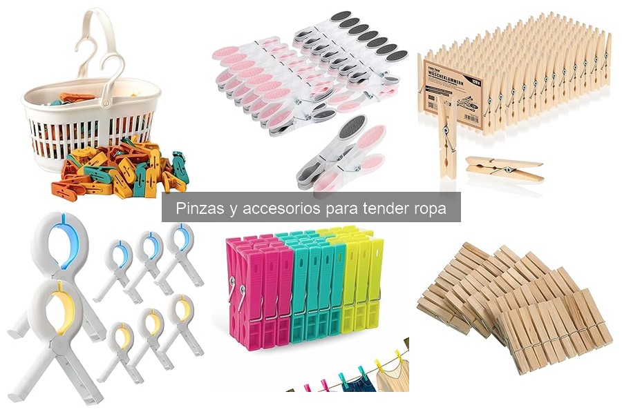 Guía de compra de pinzas y accesorios para tender ropa