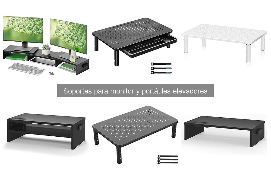 Guía de instalación de soportes para monitor elevadores