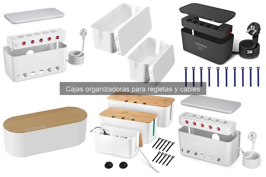 Guía para Comprar Cajas Organizadoras de Cables Efectivas