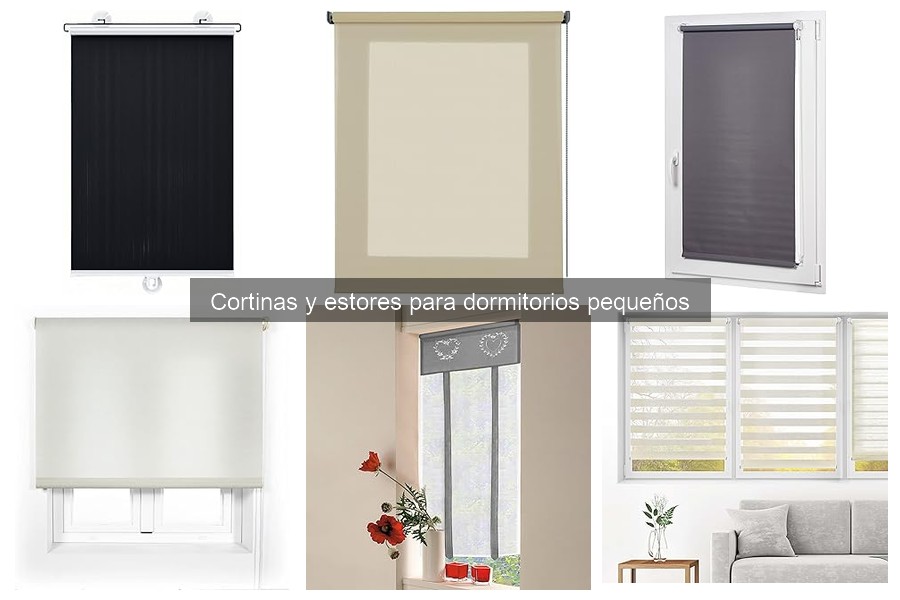 Guía para elegir cortinas para dormitorios pequeños