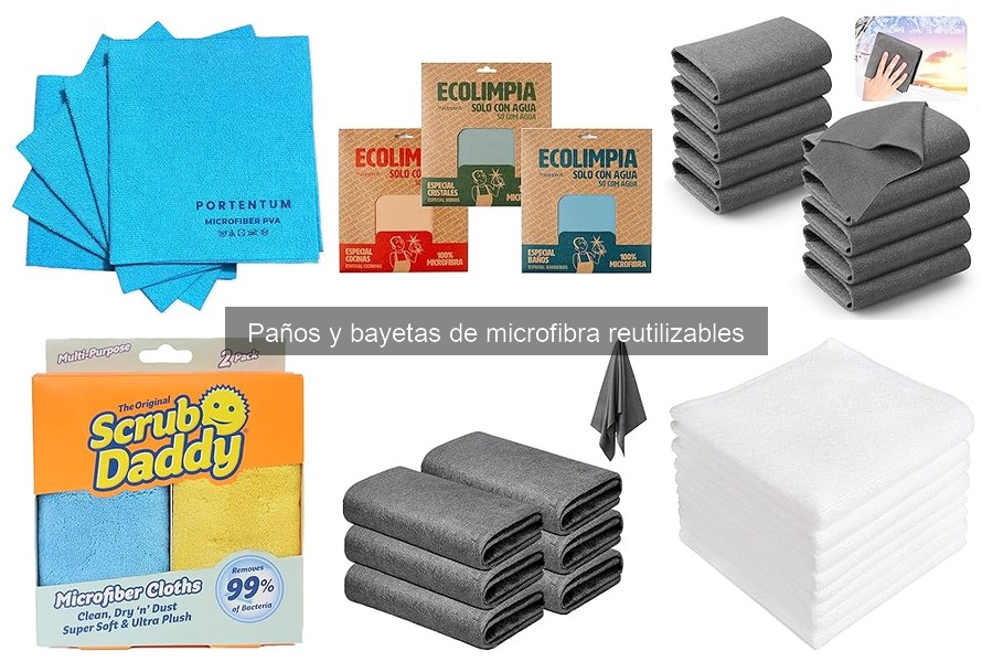 Guía para elegir los mejores paños de microfibra para el hogar