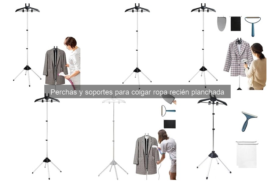 Guía para elegir perchas y soportes para ropa planchada