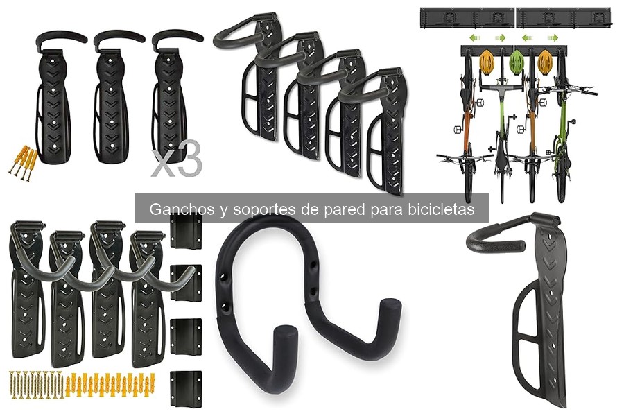 Guía para instalar ganchos de pared para bicicletas fácilmente